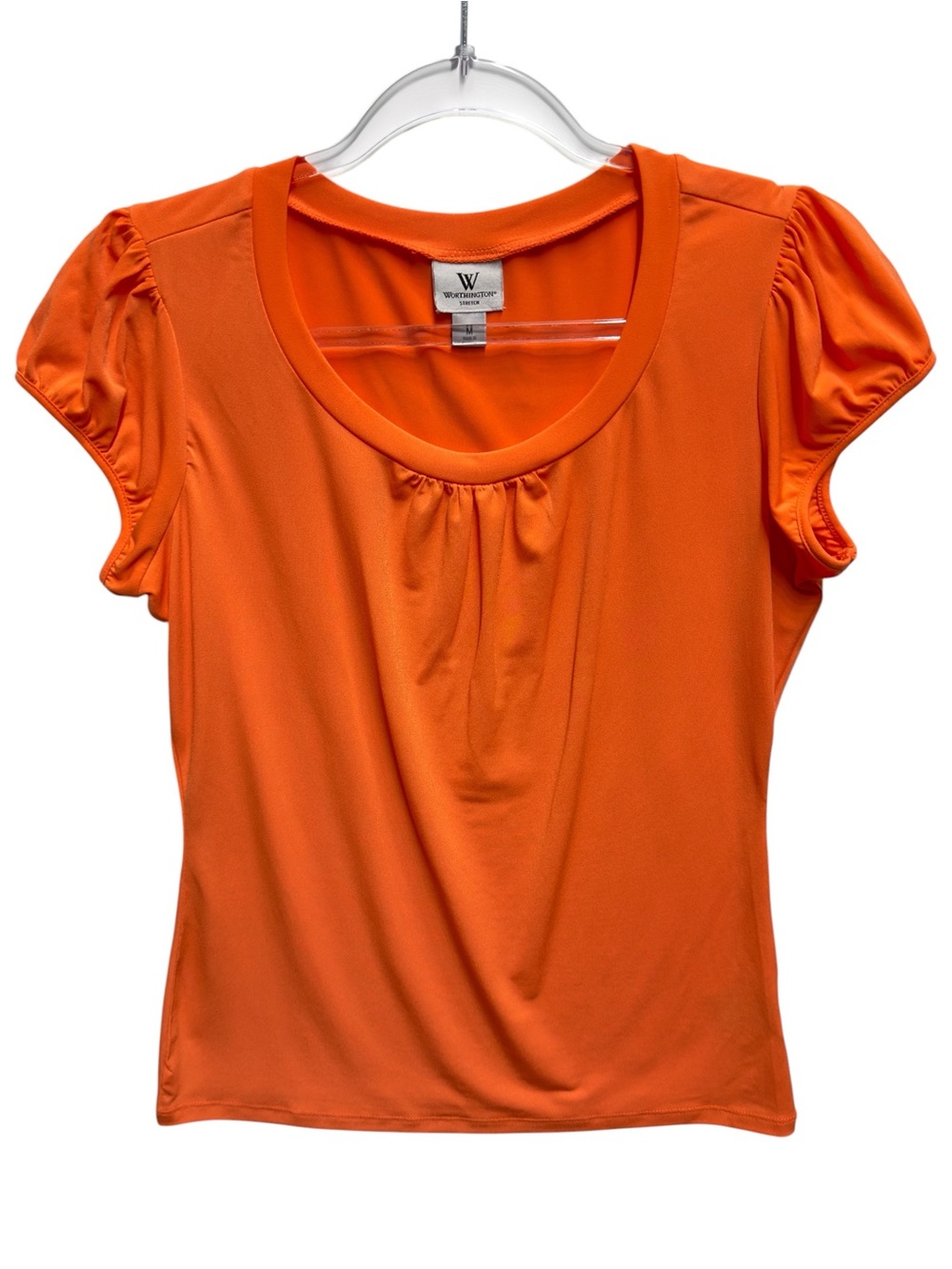 Y2K Fitted Tuxedo Jersey Crepe Knit Babydoll Blouse Top